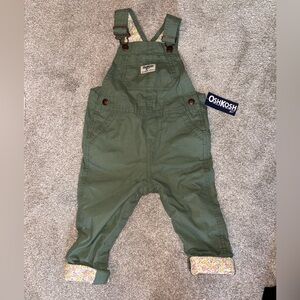 OshKosh B'gosh Olive Kids Overalls